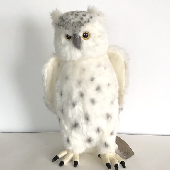 Hansa Handcrafted 16 Inch (41 CM)  Snow Owl Stuffed Animal Brand New w/ Tag - Picture 7 of 14